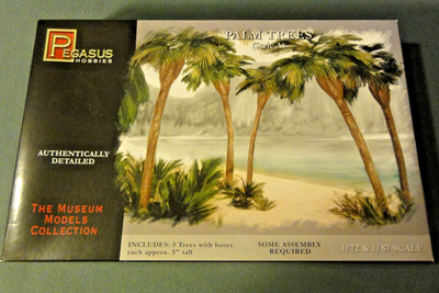 1/72 Pegasus Palm Trees Set A  5''  MIB  complete set