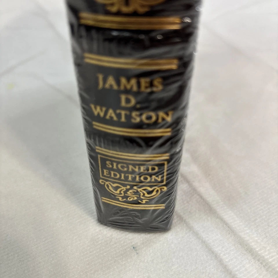 SEALED SIGNED Easton Press THE DOUBLE HELIX by James D Watson ~DNA NOBEL PRIZE - Image 4 of 4