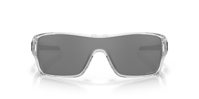 NEW* Oakley TURBINE ROTOR Clear & Black POLARIZED PRIZM Black