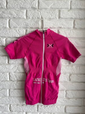 Womens x-bionic jersey cycling active thermal underwear lady size M