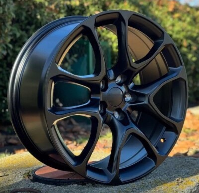 22'' Satin Black Wheels Fits Dodge Durango RT GT SRT Hellcat Jeep Grand Cherokee