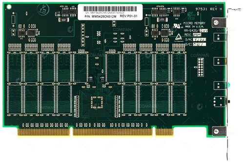 MM5425CN512M MICROMEMORY MM-5425 512MB PCI-X BATTERY BACKED CARD MODULE - - Picture 3 of 7