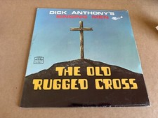 Dick Anthony's Singing Men The Old Rugged Cross Brand New Word Gospel LP vinyl