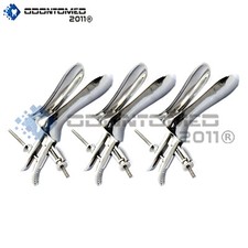 3 MILLER VAGINAL SPECULUM SURGICAL GYNO INSTRUMENTS