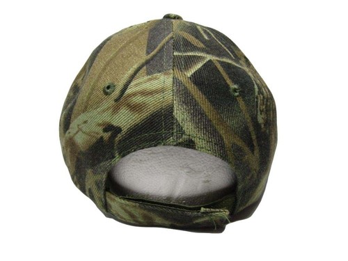 Cállate y caza ojo de buey ciervo caza camuflaje negro gorra bordada sombrero - Imagen 5 de 5