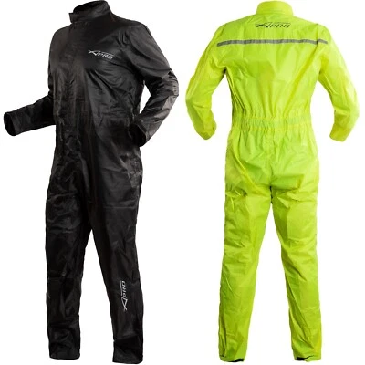 Motorcycle Motorbike Waterproof Rain Suit Full Body One 1 pc Scooter Quad