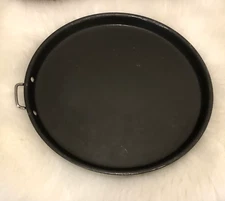 Calphalon 14" Pizza Pan Commercial Anodized Aluminum Griddle Skillet Flat Grill