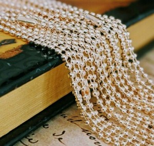 Rose Gold Ball Chains 2.4 mm 
