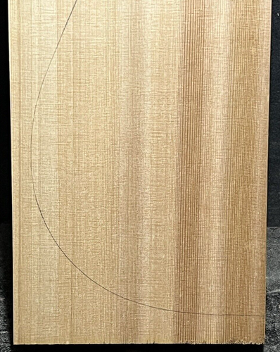 OLD GROWTH SINKER WESTERN RED CEDAR BILLET, 2 3/8", HIGH GRADE SALVAGED TONEWOOD - Picture 4 of 7