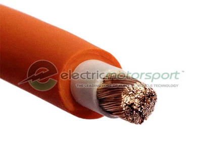 Orange Schweißkabel 2 AWG (zu Fuß verkauft) - Bild 1 von 2