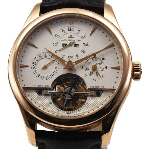 Jaeger LeCoultre — JAEGER - LECOULTRE  -  Master Grande Tradition Tourbillon Perpetual Calendar