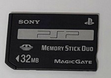 32MB Memory Stick Duo (32 MB MS Duo) PSP SONY usato 