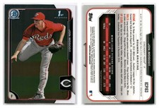 2015 Bowman Chrome Prospects #BCP163 Jon Moscot - Cincinnati Reds