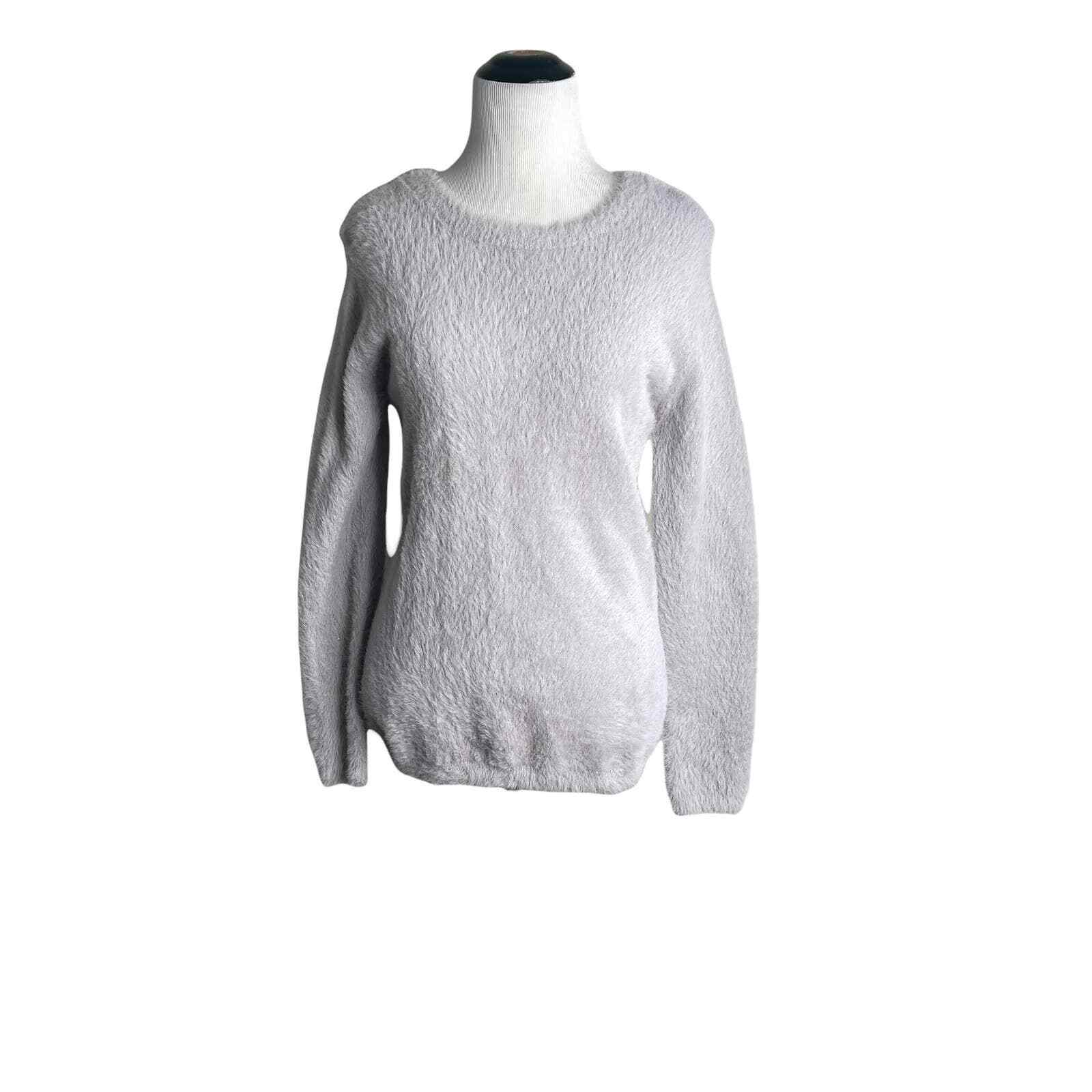 Downtown Glam Sweater Fuzzy Sparkle 