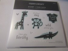 Close To My Heart Stamp  Thin Cuts Sweet Safari Cardmaking Workshop Z3912