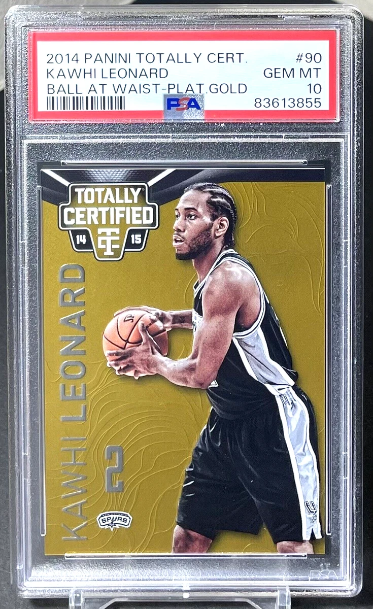 Kawhi Leonard Professional Sports Authenticator (PSA) Basketball