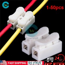 Self Locking Electrical Cable Connectors Quick Lock Wire Connection Terminals