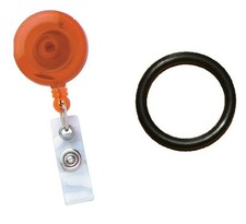 Gel Holder YoYo Badge Reel with O Ring to hold hand sanitiser bottle  FREE P&P