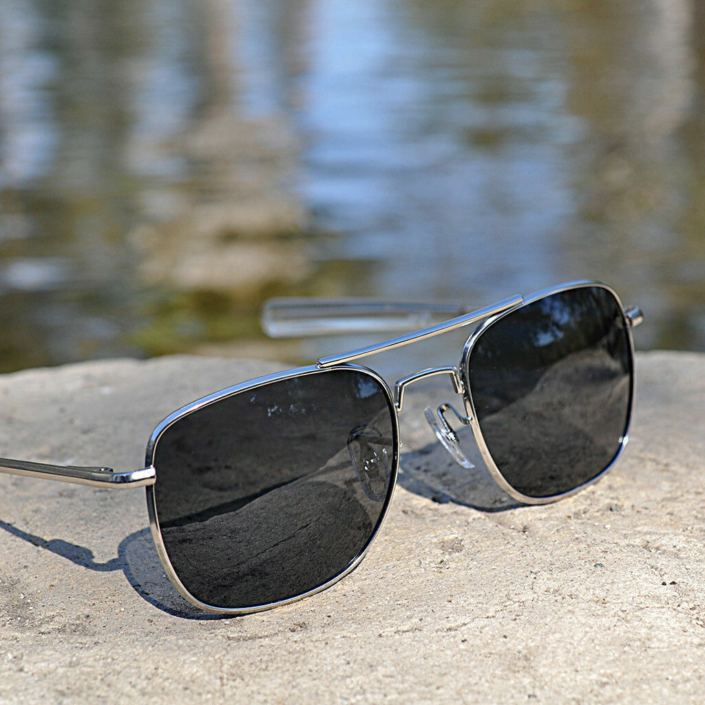 HUMVEE Pilot Sunglasses - Matt 57mm