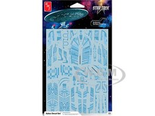 STAR TREK USS ENTERPRISE NCC-1701-D AZTEC DECAL SET 1/1400 SCALE BY AMT MKA066