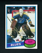 Mike Liut 1980 Topps - St. Louis Blues #31 NM