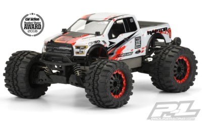 Pro-Line Racing 2017 Ford F-150 Raptor klare Karosserie (für Stampede) - PRO3470-00