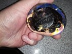 Robert Eickholt Blown Glass Paperweight Iridescent Bubbles Signed 1995 RV3 — photo 7