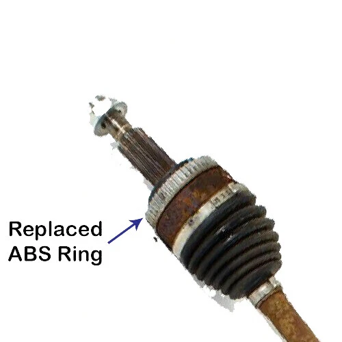 2X Anillo Reluctor ABS para KIA Sportage (2004 ON) Frontal + Retenedor Foto 4 de 4