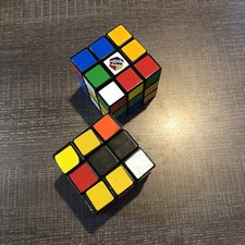Lot of 2 Original Rubiks Cube 2.4 x 2.4 x 2.4...
