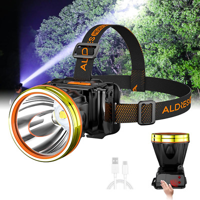 Coon Hunting Lights High Power LED Headlamp Super Bright High Lumens 22000Mah