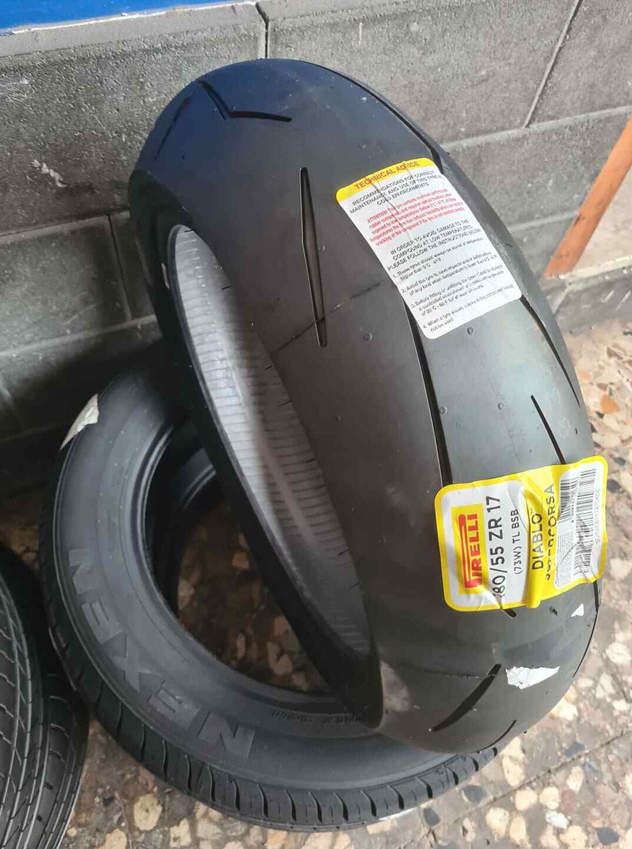 SP V4 180/55 Zr17 Pneumatico Moto Pirelli Diablo Supercorsa BSB - Main Image