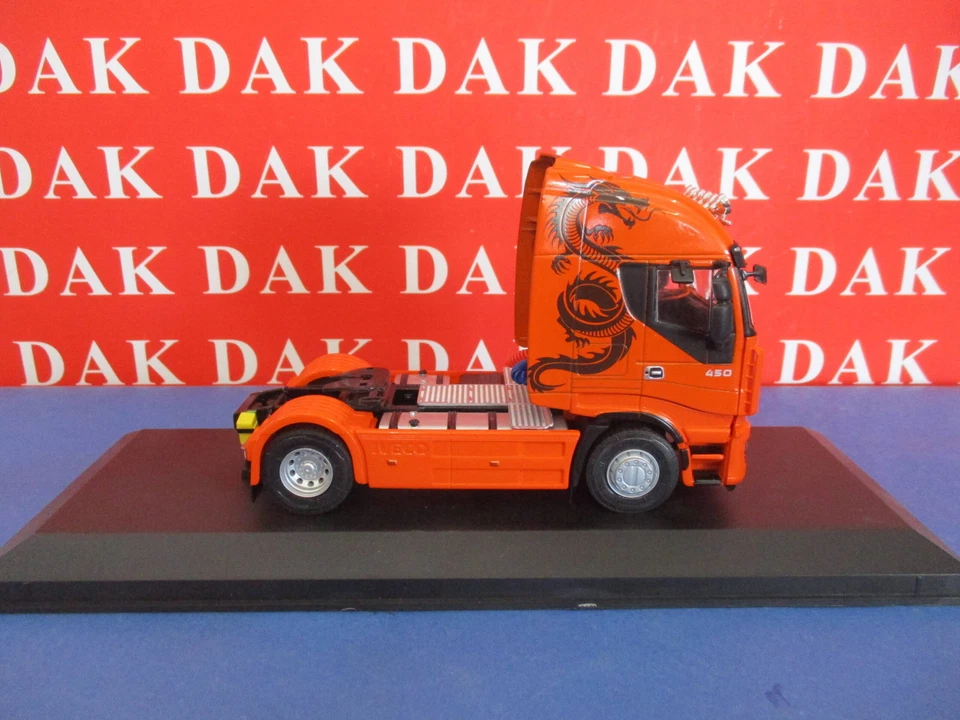 Die cast 1/43 Modellino Camion Truck Iveco Stralis 450 II Serie Dragone 2007 - Immagine 4 di 4