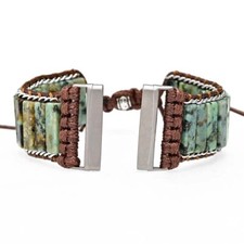 Natural Stone Watch Band Replacement Strap for Fitbit Versa 4/Sense 2 Bracelet