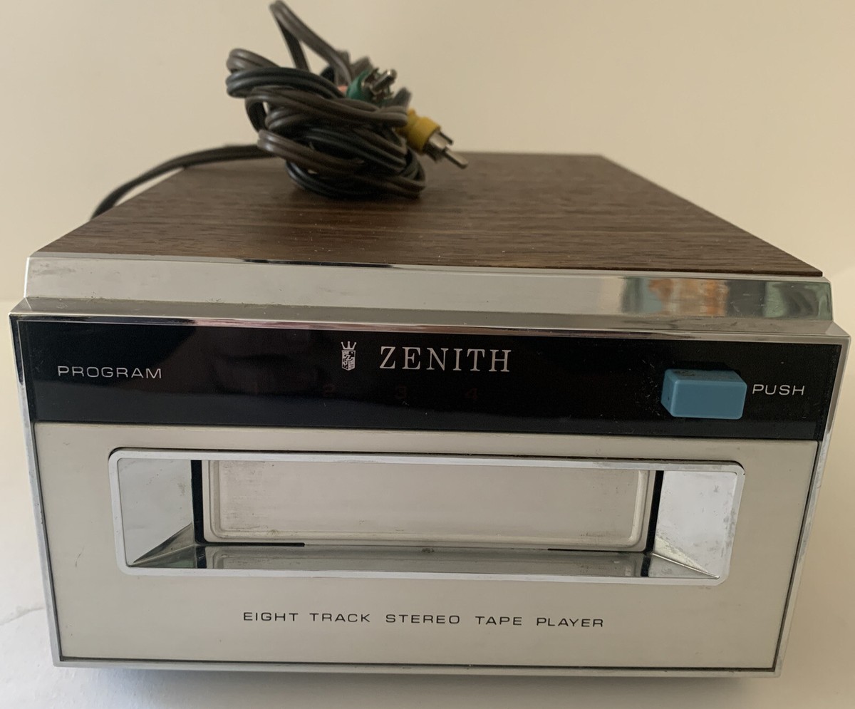 Zenith D635W-1 Eight Track Player For Home Stereo | eBay