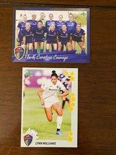 Lynn Williams star insert + North Carolina Courage TEAM Card Parkside NWSL Vol 2