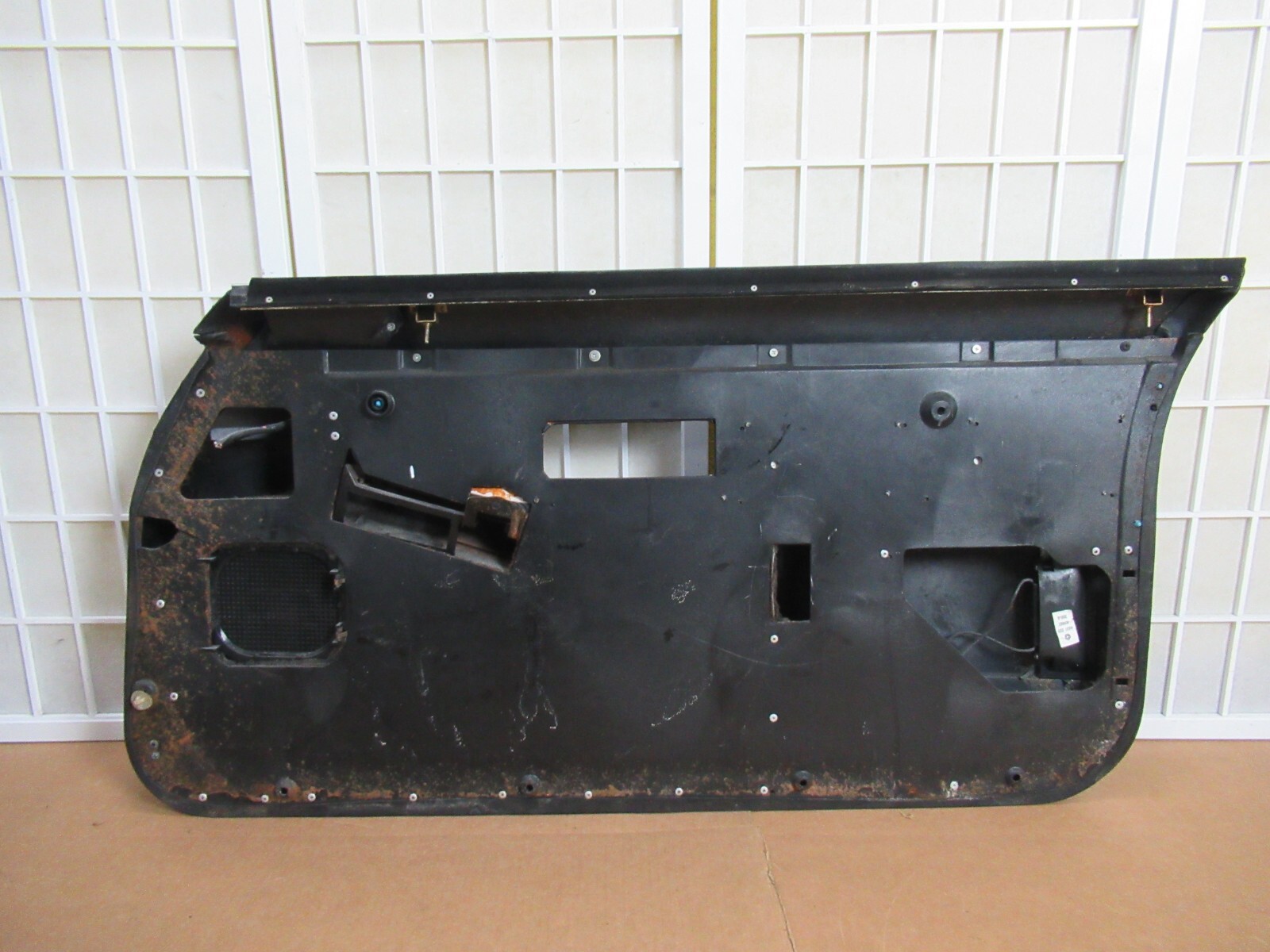 89 90 91 Chrysler Maserati TC BLACK Power Left Right Interior Door Panel SET (2)