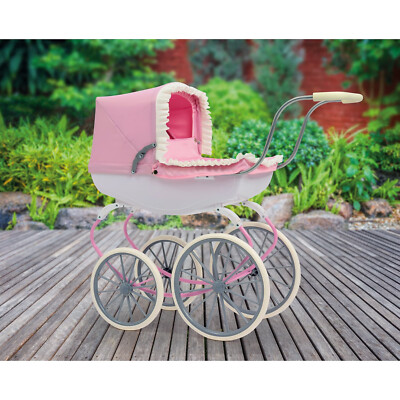 The Cherished Collection Kutsche Kinderwagen Ideal Vintage Kutsche Weihnachtsgeschenk für Kinder