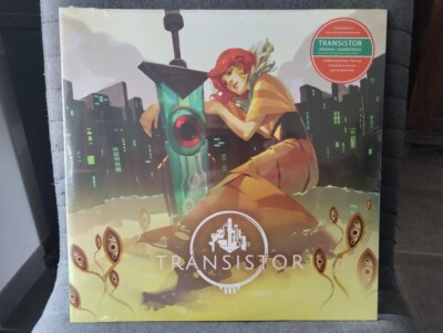 Transistor 2LP Vinyl OST Original Soundtrack (Switch PS4) Red & Teal Darren Korb