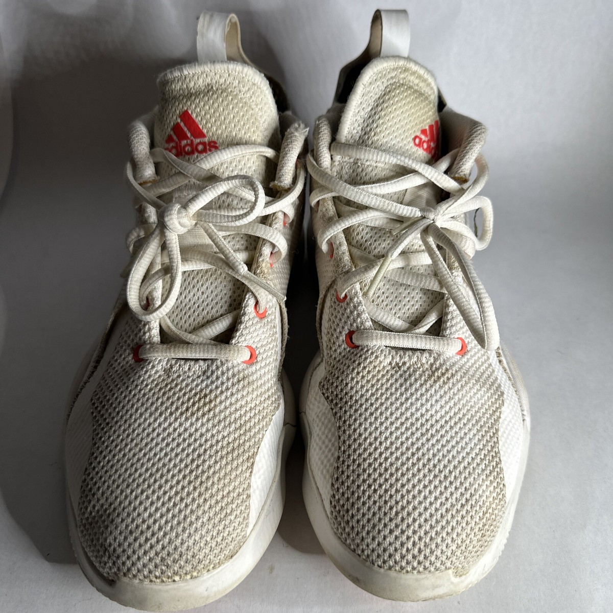Adidas Mens D Rose 773 Basketball Shoes White Red FW8789 Low 
