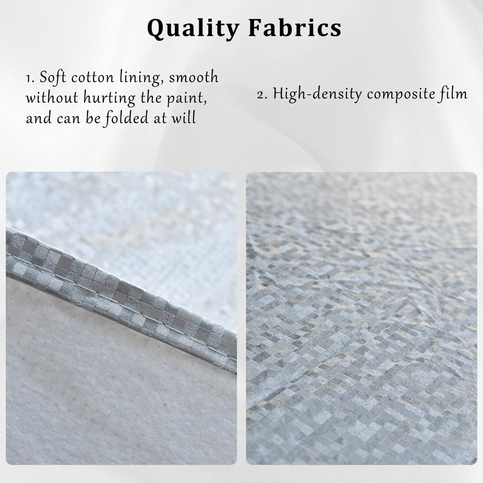 Parabrisas de coche plegable para Nissan ventana delantera parasol protector antiescarcha UV EE. UU. Foto 3 de 4