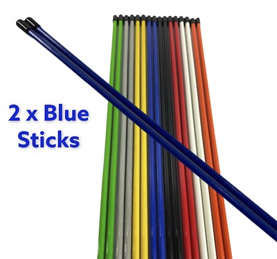 Golf Alignment Sticks Neu blau ***SCHNÄPPCHEN***