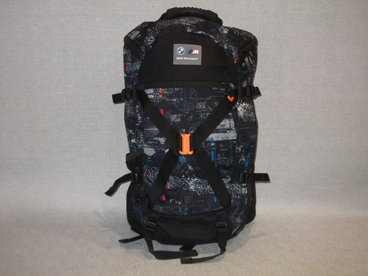 BMW M Motorsport Street Backpack Rucksack Unisex Good Condition