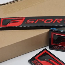 For IS-F GS F RC IS250 350 F-sport Emblem Side Fender Trunk Bumper Decor Badges