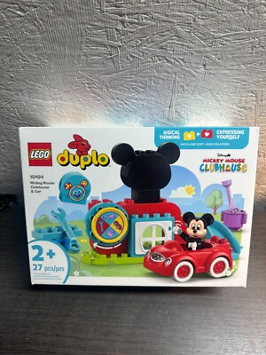 Lego Mickey Mouse Clubhouse & Car 10454 Duplo