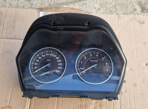 BMW 1 2ER F20 F21 F22 AUTOMATIK TACHO KOMBIINSTRUMENT UHR KMPH