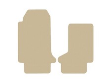 Beige Fußmatten Velour für Opel GT II 2007-2009 Vorne Autoteppiche, 14xRand