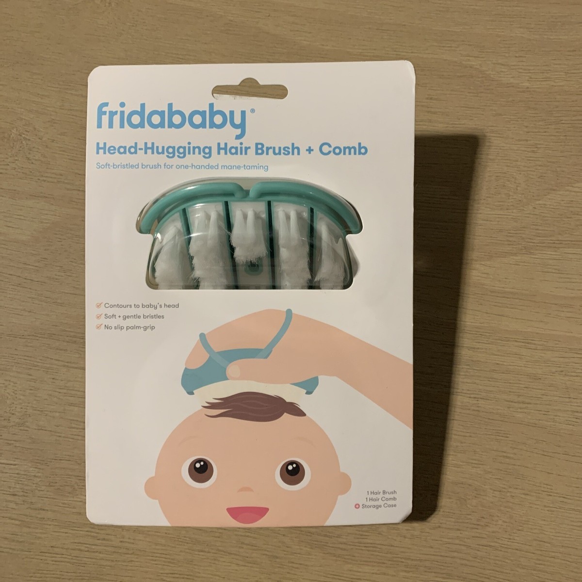 Frida Baby Head-Hugging Hair Brush Comb