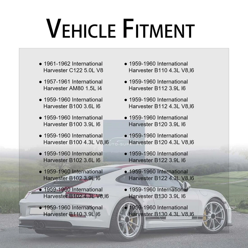 Задний тормозной шланг Sunsong для International Harvester R131 3,6 л - Изображение 4 из 4