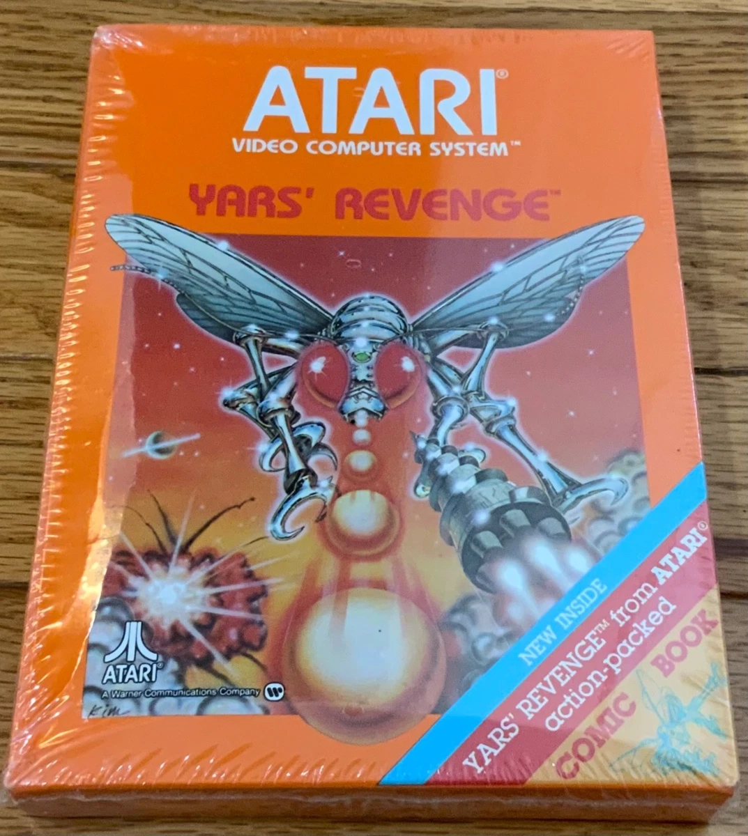 Yars' Revenge Sur Atari 2600 – Jeu De Combat Culte – Cartouche Seulement