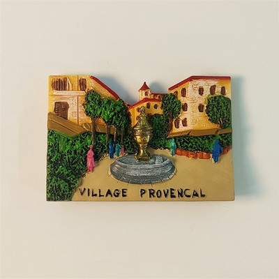 France Aix-en-Provence City of Thousand Fountain Tourist 3D Resin Fridge Magnet